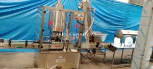 Pick and Place Rotary 8 Head Capping machine with Cap Elevator